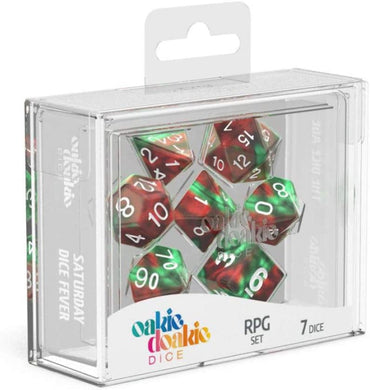 Oakie Doakie Dice RPG Set  GemiDice - Bloody Jungle