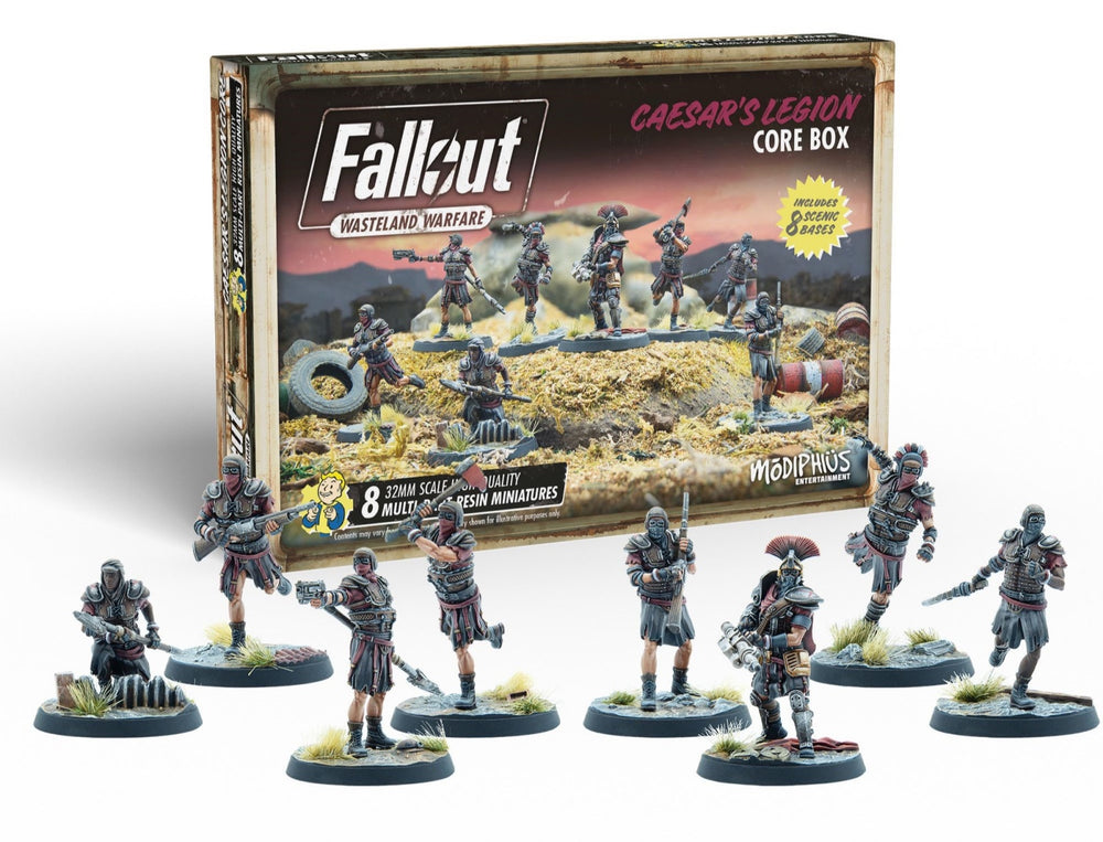 Fallout Wasteland Warfare Miniatures - Caesars Legion Core Box