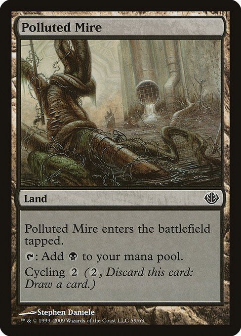 Polluted Mire [Duel Decks: Garruk vs. Liliana]