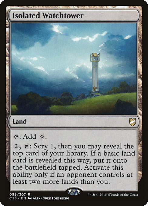 Isolated Watchtower [Commander 2018]