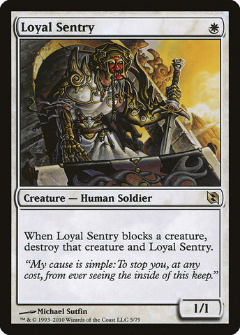 Loyal Sentry [Duel Decks: Elspeth vs. Tezzeret]