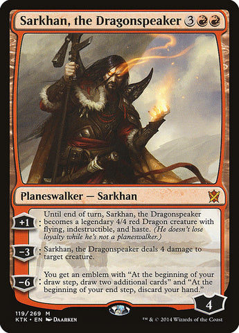 Sarkhan, the Dragonspeaker [Khans of Tarkir]