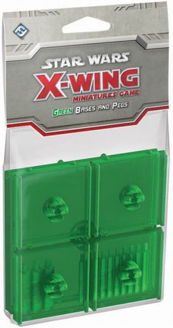 Star Wars X-Wing Green Bases & Pegs