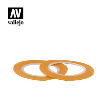 Vallejo Tools Precision Masking Tape 1mmx18m - Twin Pack