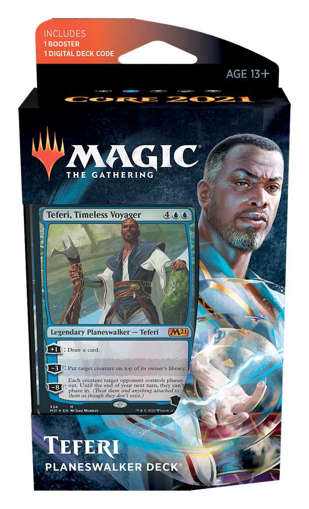 Magic Core Set 2021 Teferi Planeswalker Deck