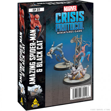 Marvel Crisis Protocol Amazing Spider-Man and Black Cat