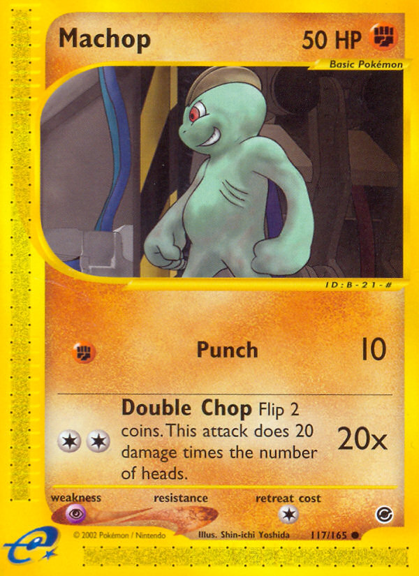 Machop (117/165) [Expedition: Base Set]