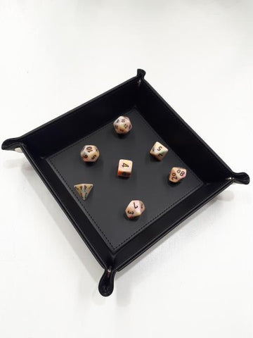 Folding Dice Tray (Black)