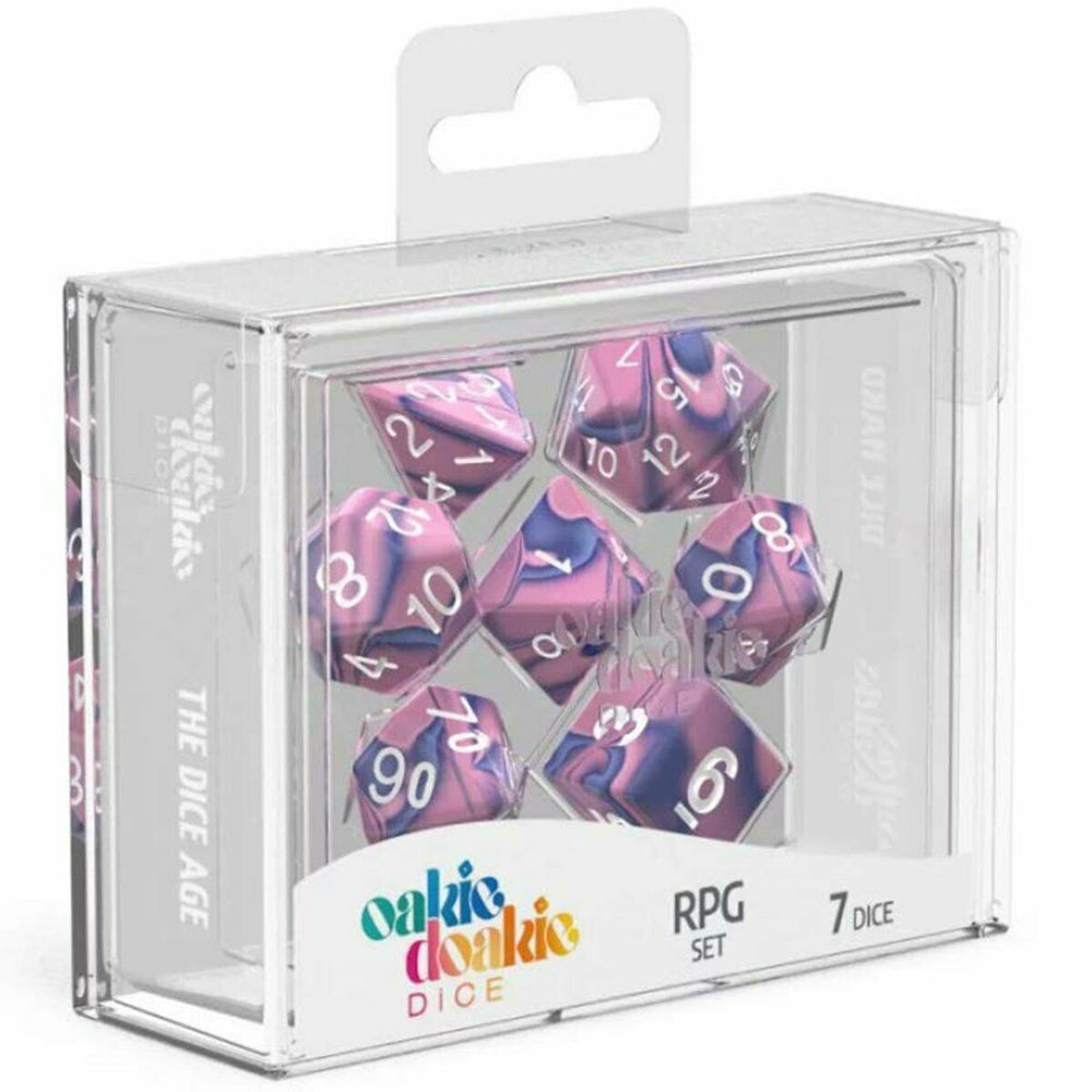 Oakie Doakie Dice RPG Set GemiDice - Venus (7)