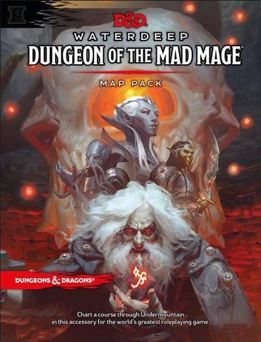 D&D Waterdeep: Dungeon of the Mad Mage Map Pack