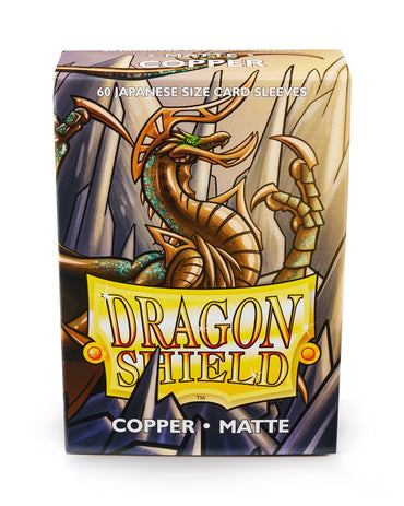 Sleeves - Dragon Shield Japanese- Box 60 - Cooper MATTE