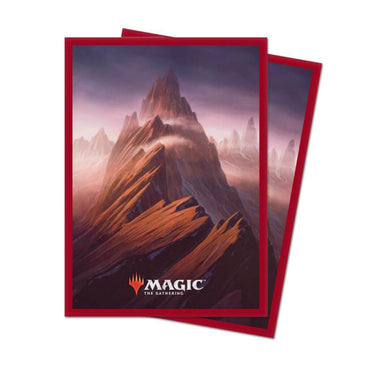 ULTRA PRO Magic: The Gathering - DECK PROTECTOR- Unstable Land Art -Mountain 100ct
