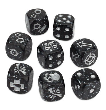 300-30 NECROMUNDA DELAQUE GANG DICE SET