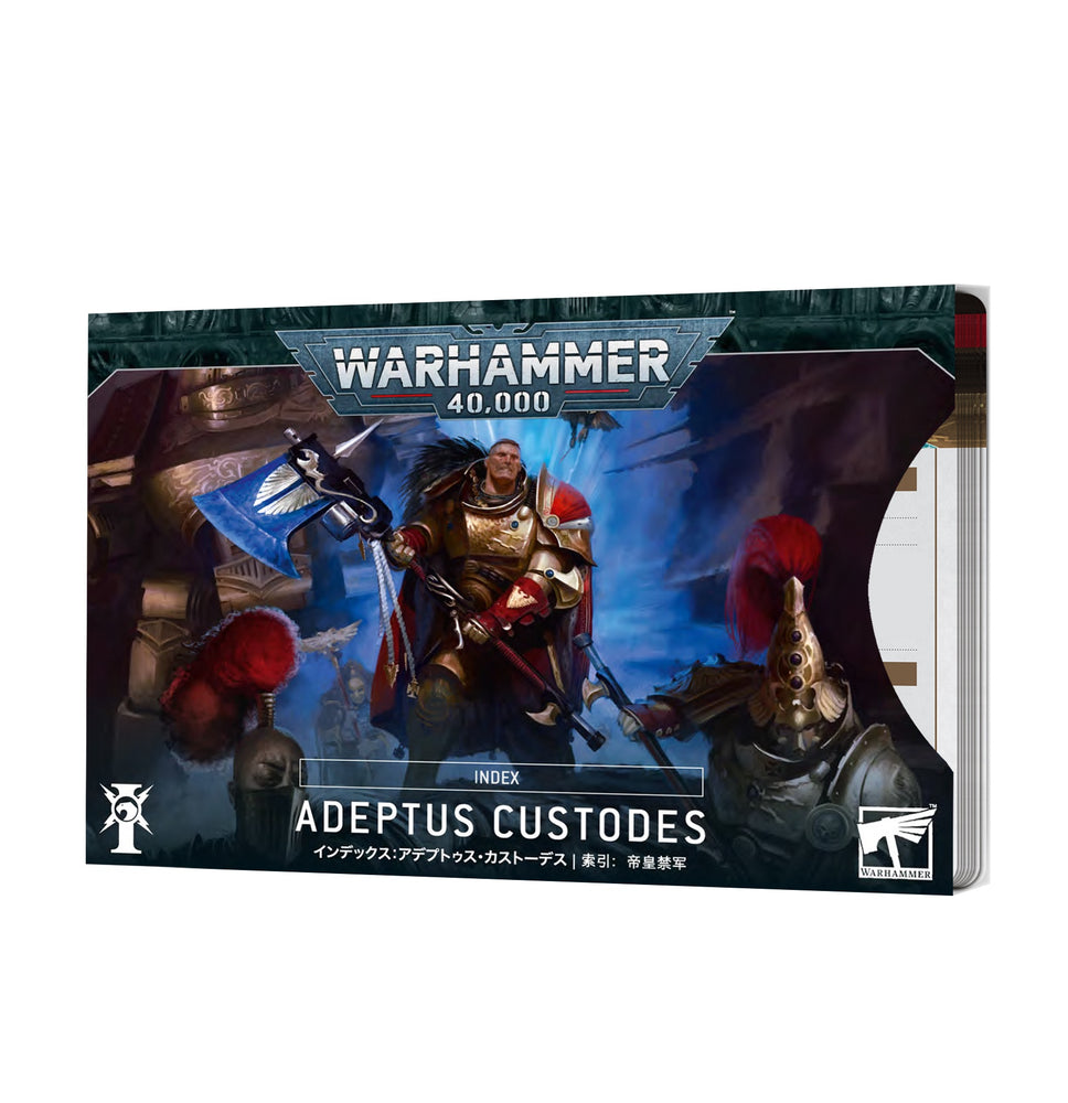 72-01 INDEX CARDS: ADEPTUS CUSTODES