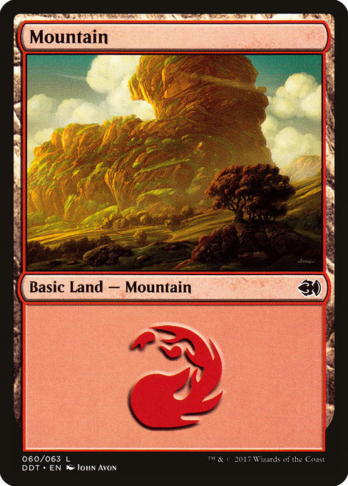 Mountain [Duel Decks: Merfolk vs. Goblins]