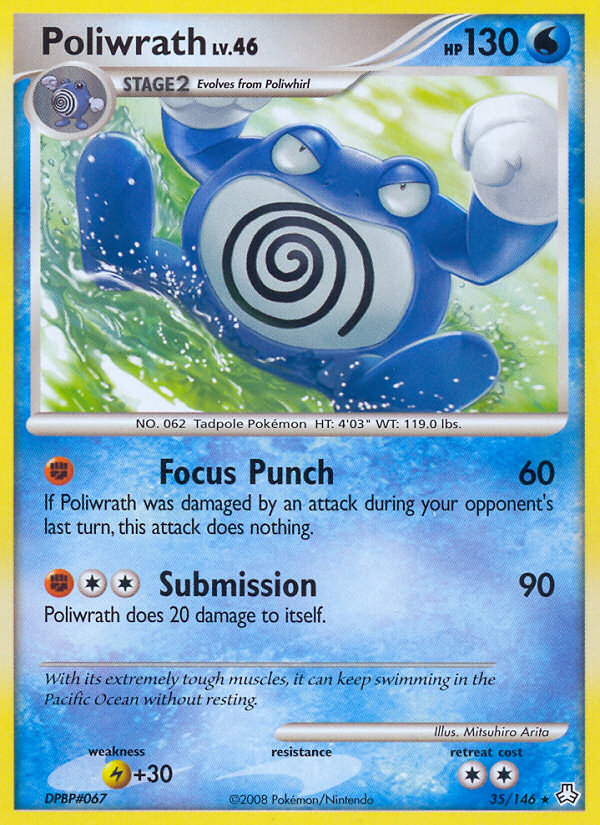 Poliwrath (35/146) [Diamond & Pearl: Legends Awakened]