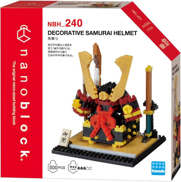 NanoBlock (NBH_240) - Decorative Samurai Helmet