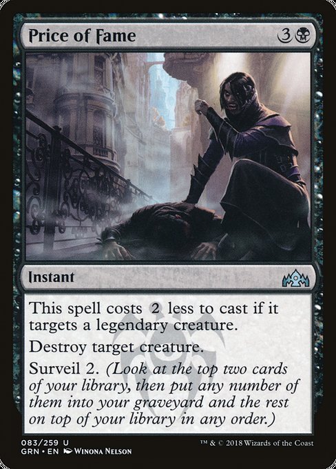 Price of Fame [Guilds of Ravnica]