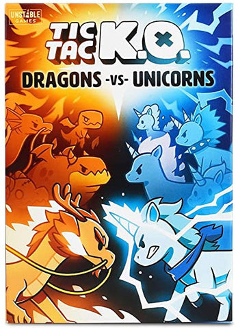 Tic Tac K.O Dragons Vs Unicorns