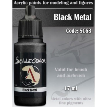 Scale 75 Scalecolor Metal n' Alchemy Black Metal 17ml