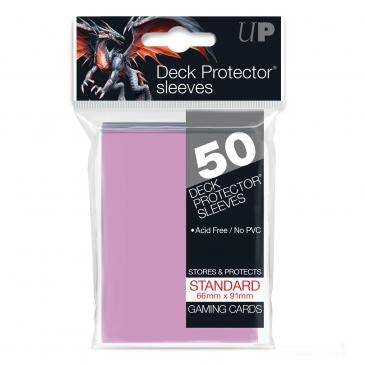 Ultra PRO 50ct Pink Standard Deck Protectors