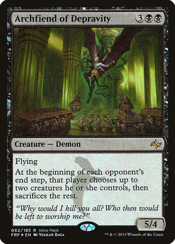 Archfiend of Depravity [Fate Reforged Promos]