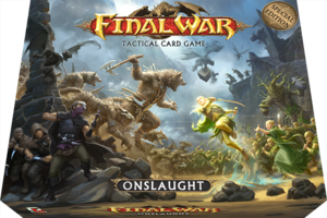 Final War Onslaught Tactical Card Game Starter