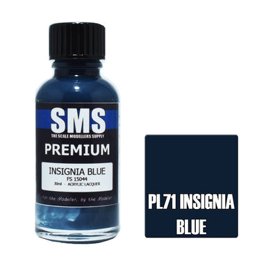 PL71 Premium Acrylic Lacquer INSIGNIA BLUE 30ml