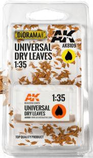 AK Interactive: Vegetation (Leaves)  Universal Dry Leaves 1:35