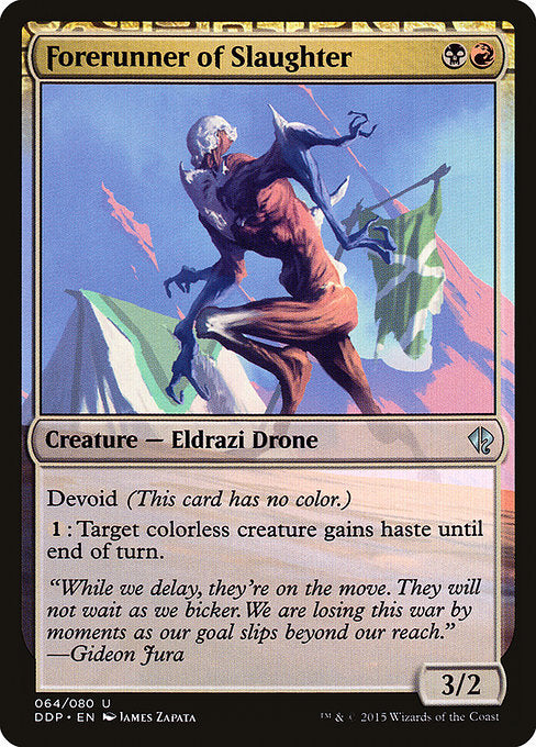 Forerunner of Slaughter [Duel Decks: Zendikar vs. Eldrazi]