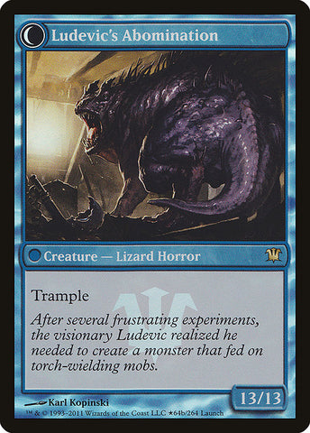 Ludevic's Test Subject // Ludevic's Abomination [Innistrad Promos]