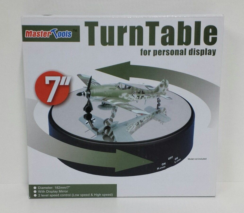TRUMPETER 09835 MIRRORED TURNTABLE DISPLAY 182 X 41MM