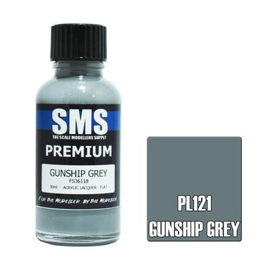 PL120 PREMIUM Acrylic Lacquer GUNSHIP GREY FS36118 30ML