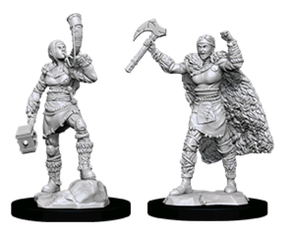 Dungeons & Dragons - Nolzur’s Marvelous Unpainted Minis: Female Human Barbarian
