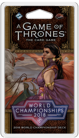 A Game of Thrones LCG - 2018 World Championship Deck