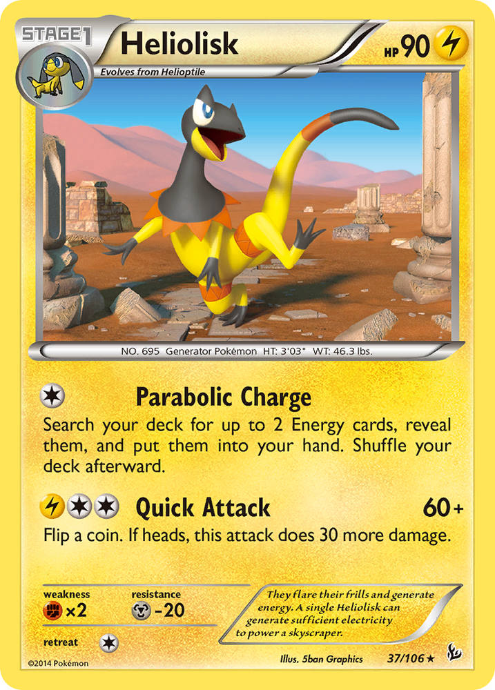 Heliolisk (37/106) [XY: Flashfire]