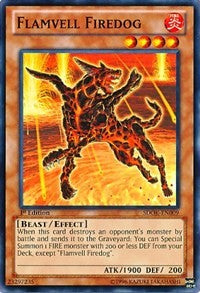 Flamvell Firedog [Structure Deck: Onslaught of the Fire Kings] [SDOK-EN009]