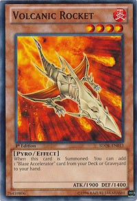 Volcanic Rocket [Structure Deck: Onslaught of the Fire Kings] [SDOK-EN013]