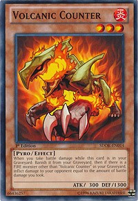 Volcanic Counter [Structure Deck: Onslaught of the Fire Kings] [SDOK-EN014]