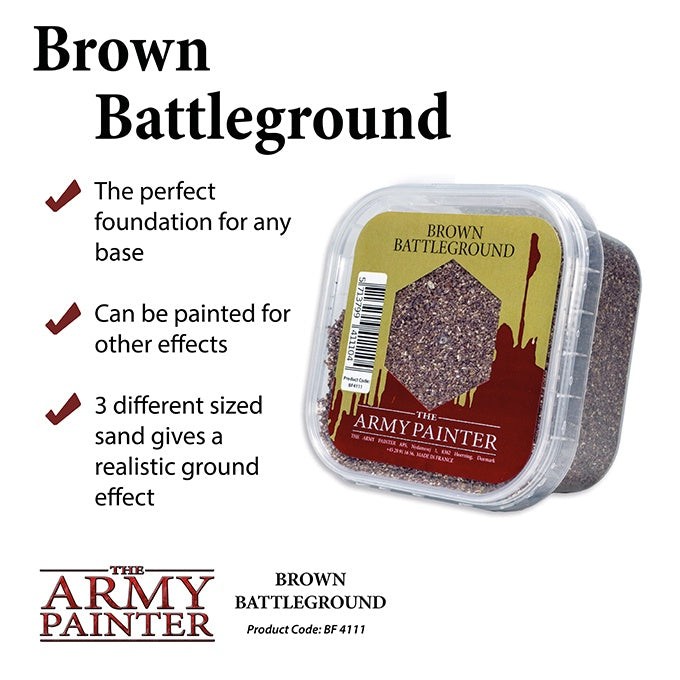 The Army Painter Basing: Brown Battleground
