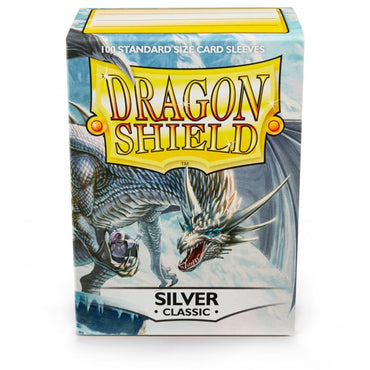 Sleeves - Dragon Shield - Box 100 - Silver