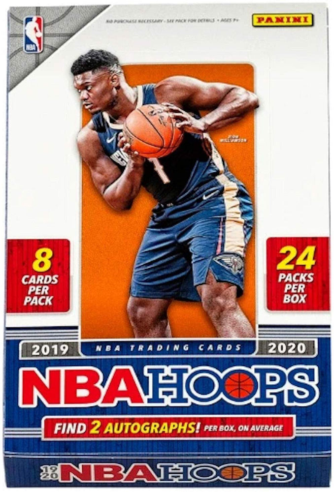 NBA - 2019/20 Hoops Basketball Cards - Hobby Display (24)