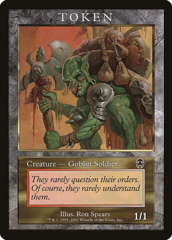 Goblin Soldier [Magic Player Rewards 2001]