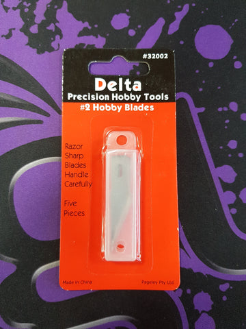 Delta - #2 Knife Blades (5 Pack)