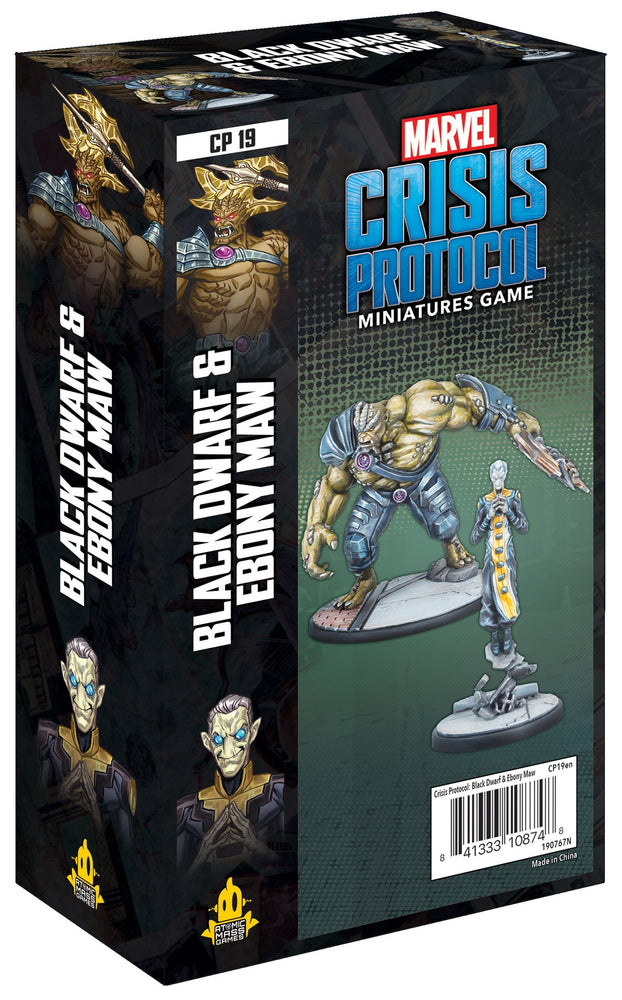 Marvel Crisis Protocol Black Dwarf and Ebony Maw Character Pack