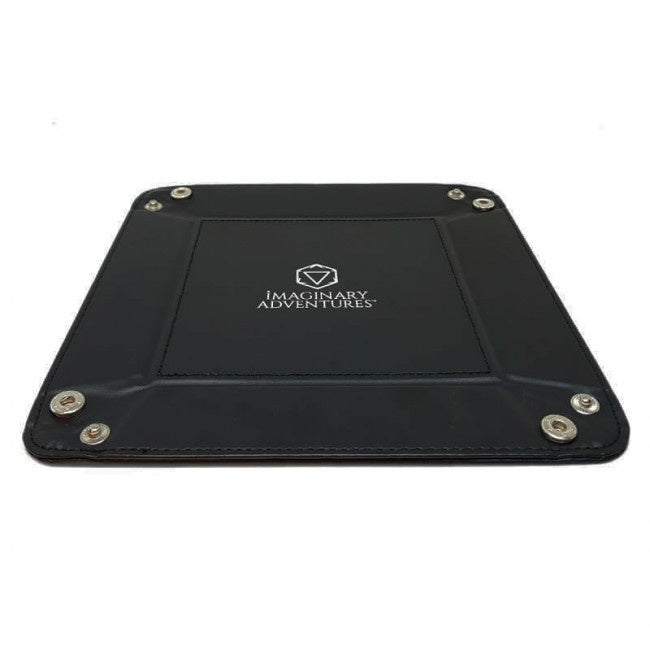 Dice Tray PU Leather - Square
