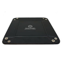 Dice Tray PU Leather - Square