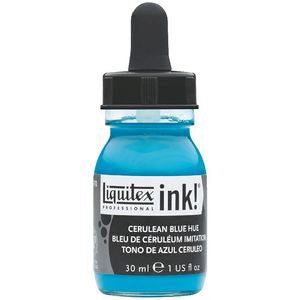 Liquitex Ink 30mL Cerulean Blue Hue