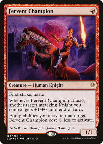 Fervent Champion [Throne of Eldraine]