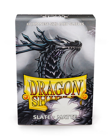Sleeves - Dragon Shield Japanese- Box 60 - Slate MATTE